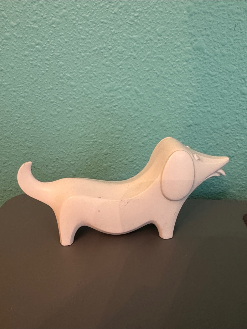 Jonathan Adler Stoneware Dachshund Dog Figurine